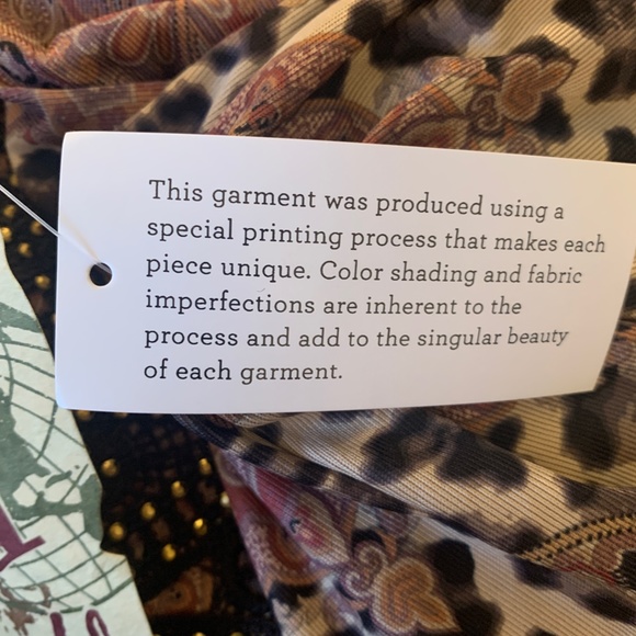 NWT! One World Lace-Detailed Hi-Low Tunic-Size M - Picture 7 of 10